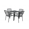 ROJAPLAST Set záhradného nábytku ZWMT-70R záhradný stôl 1 + 4 záhradné stoličky ZWMC-19