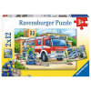 Ravensburger Policie a hasiči 2 x 12 dielov
