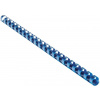 EUROSUPPLIES plastové hřbety/ formát A4/ 19mm/ modré/ 100 pack lamre21dr19b