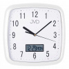 Nástenný hodinový strojček JVD biely 26 cm