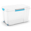 Kis Scuba box XL bílý, 106l, modré zavírání