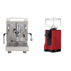ECM Mechanika MAX + Eureka Mignon Silenzio, BL ferrari red