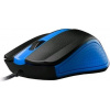 C-TECH myš WM-01, modrá, USB WM-01B