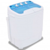 vidaXL Mini práčka s dvojitou nádobou, 5,6 kg - Viacfarebný - 20632-162174