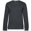 B&C Unisex mikina cez hlavu WW01Q Asphalt S