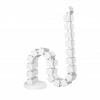 Organizér káblov Spacetronik SPK-188W 82 cm na triedenie káblov