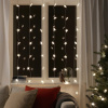 LED svetelný záves IKEA STRALA - 48 svetiel v tvare hviezdy (LED svetelný záves IKEA STRALA – 48 svetiel v tvare hviezdy)