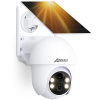 WiFi kamera / Anran Q01 - 50W / rozlíšenie 5MP / batéria 9600mAh / solárny panel 5W / biela 661337