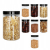 Sklenené Dózy na koreniny 400ml, 8 ks , skladovacie