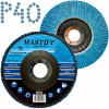 Lamelový zirkónový brúsny kotúč na kov a drevo Mastiff 125 P40