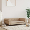 vidaXL Pelech pre psa, kapučínový 95x55x30 cm, umelá koža - Hnedá - 30777-171942