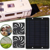 SOLARNY WENTYLATOR WYCIĄGOWY, EFEKTÍVNE ROZPTÝLENIE TEPLA, VENTILÁCIA 10 W