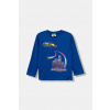 Detská bavlnená košeľa s dlhým rukávom United Colors of Benetton 35RYG10KE.P.seasonal modrá 110