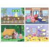 Puzzle Puzzle Prasiatko Peppa 4v1 (20,40,60,80 dielikov) (8412668186453)