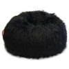 BeanBag Sedací vak Shaggy Black