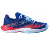 Juniorské paddle topánky Babolat Jet Premura 2 JR - blue/poppy red - Viacfarebný (36,5)