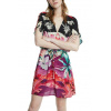 Desigual Dámske šaty KALAWAO Multicolor 40 Šaty