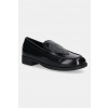 Kožené mokasíny Love Moschino čierna farba, na plochom podpätku, JA10232G1NJD200A EUR 41
