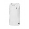 PitBull West Coast – pánske tielko SMALL LOGO biele 3XL