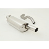 Športový tlmič výfuku (nerez) - s certifikátom ECE (971412GL-X)