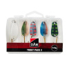 DAM sada trblietok Trout Pack Box 5-9g 5ks