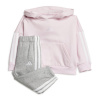 adidas 3-Stripe Essentials Joggers Set Infants Pink/Grey 3-6 Months