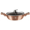 BERLINGERHAUS Pekáč okrúhly s mramorovým povrchom a pokrievkou 28 cm Rosegold Metallic Line BERLINGERHAUS BH-1519 (BH-1519)