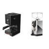 Gaggia Classic UP, black + Eureka Mignon Specialita, CR chrome