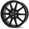 Borbet GTX 8x19 5x114.3 ET53 black matt rim silver
