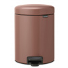 Brabantia Pedálový kôš NewIcon 5L saténovo hnedá