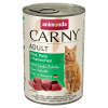 Výhodné balenie animonda Carny Adult 12 x 400 g - Hovädzie, morčacie & králik