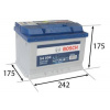Bosch autobatéria S4 12V 60Ah 540A, 0 092 S40 040