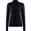 Dámské termo triko CRAFT Core Dry Active Comfort Zip černá Velikost: L
