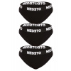 3PACK dámske nohavičky Nedeto čierne (3NKB001) S