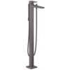 HansGrohe Metropol - Vaňová batéria na podlahu, kefovaný čierny chróm 32532340