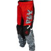Kalhoty KINETIC MUTANT, FLY RACING - USA dětské 2026 (červená/bílá/černá, vel. 22)