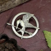 Hry o život: Drozdajka brošňa (The Hunger Games Mockingjay Pin Brooch)