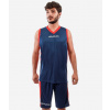 KIT POWER INTERLOCK basketbalový set modrá-červená XS