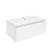 Swiss aqua technologies Koupelnová skříňka s umyvadlem SAT B-WAY 79x30x45 cm bílá lesk BWAY80WU4