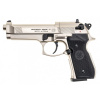 Pištoľ CO2 Beretta M92 FS nickel, kal. 4,5mm diabolo