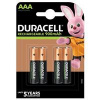 Duracell Rechargeable AAA nabíjacia batéria, 900mAh, 4 ks HR3900