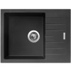 Granitový dřez PERFECTO 650 Pureblack