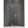 New Trendy Avexa sprchovací kút 100x80 cm chromová lesklé/priehľadné sklo EXK-3893
