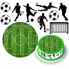 DIGITÁLNA TLAČ Jedlý obrázok na tortu Futbalový futbal Gol + DARČEK TEXT 5