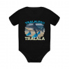 Tralalero Tralala - Italian Brainrot - body s potlačou - Tričkový | 6M | Čierna | Body