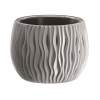 Prosperplast kvetináč 18cm BOWL SANDY DSK180-405U sivý plastový PROSPERPLAST