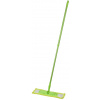 Mop na podlahy Cleonix Microfiber, teleskopická násada, zelený