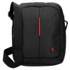 Pánská crossbody taška přes rameno černá Enrico Benetti 47110 - praktická, lehká, textilní s nastavitelným popruhem | Cooltovka.cz