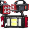 BATERKA SOLÁRNA PRENOSNÁ LAMPA AKUMULÁTOROVÁ LED COB POWERBANK REFLEKTOR
