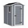 Záhradný domček Keter MANOR 4 x 6 sivý, s podlahou, 610332